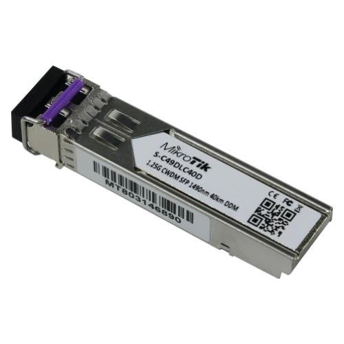 Moduł SFP Mikrotik S-C49DLC40D LC 1,25 Gbps SFP 40km