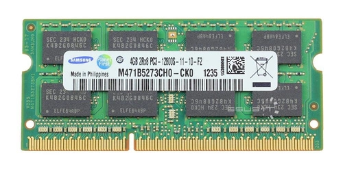 Mémoire RAM 1x 4GB Samsung SO-DIMM DDR3 1600MHz PC3-12800 | M471B5273CH0-CK0