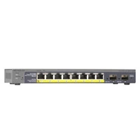 Przełącznik Netgear GS110TP-200EUS | 512 kB | 20 Gb/s | 8x Port Ethernet