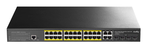 Commutateur Cudy GS2028PS4-300W 24x 1Gb 4x SFP+ 300 W PoE