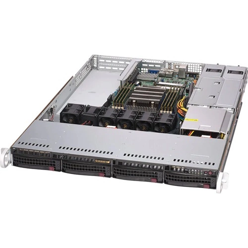 Plateforme serveur Supermicro 1U 1014S-WTRT AS-1014S-WTRT AMD x 1 DDR4 x 8 4 x 3.5" SATA PSU 1+1