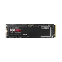 Disque dur SSD Samsung 980 PRO 500GB M.2 NVMe PCIe TLC | MZ-V8P500BW