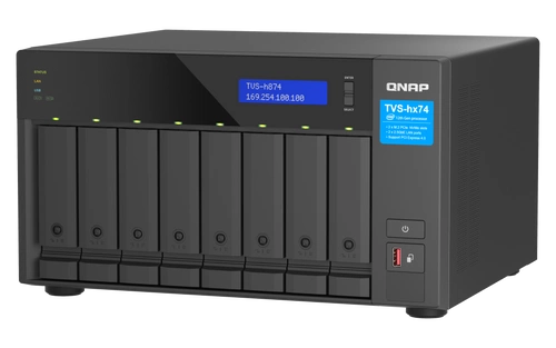 Serveur NAS QNAP TVS-h874-i5-32G 8x SSD | HDD SATA 32GB RAM