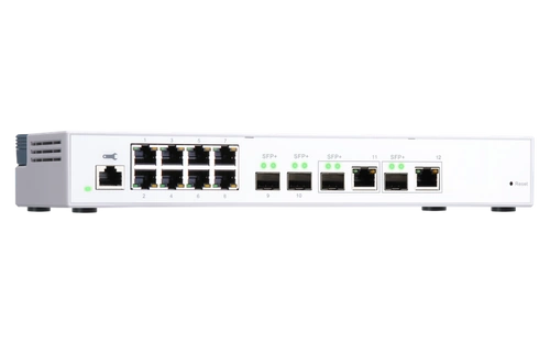 Commutateur QNAP QSW-M408-2C 8x 1Gb 2x SFP+ 2x RJ-45/SFP+