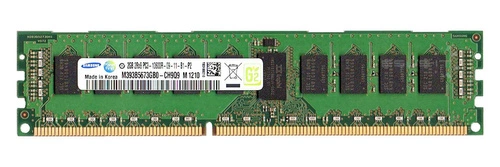 Mémoire RAM 1x 2GB Samsung ECC REGISTERED DDR3 1333MHz PC3-10600 RDIMM | M393B5673GB0-CH9