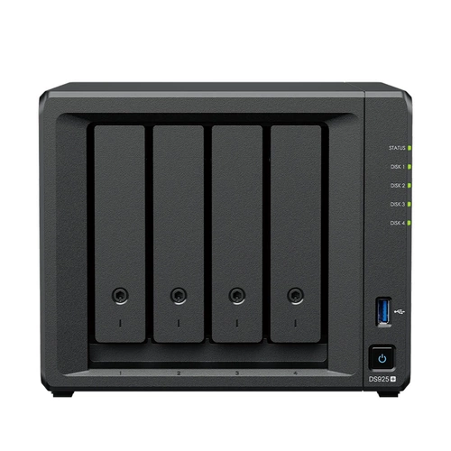 Serveur NAS Synology DS925+ 4x SSD | HDD SATA 4GB RAM