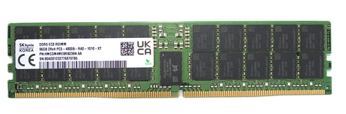 Mémoire RAM 1x 96GB Hynix ECC REGISTERED DDR5 2Rx4 4800MHz PC5-38400 RDIMM | HMCGM4MEBRB236N