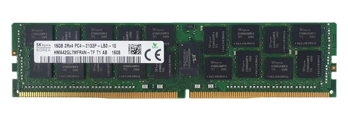 Mémoire RAM 1x 16GB Hynix LOAD REDUCED DDR4 2Rx4 2133MHz PC4-17000 LRDIMM | HMA42GL7MFR4N-TF