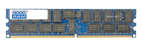 Mémoire RAM 1x 2GB GoodRAM ECC REGISTERED DDR2 800MHz PC2-6400 RDIMM | W-MEM80R2D42G
