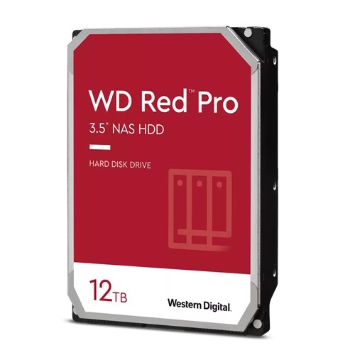 Disque dur Western Digital RED PRO 3.5'' HDD 12TB 7200RPM SATA 6Gb/s 256MB | WD121KFBX