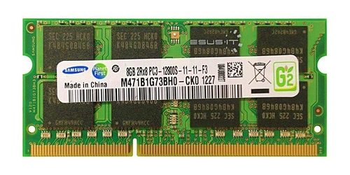 Mémoire RAM 1x 8GB Samsung SO-DIMM DDR3 1600MHz PC3-12800 | M471B1G73BH0-CK0
