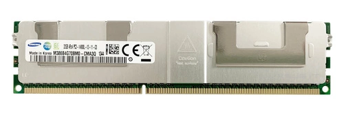 Mémoire RAM 1x 32GB Samsung LOAD REDUCED DDR3 4Rx4 1866MHz PC3-14900 LRDIMM | M386B4G70BM0-CMA