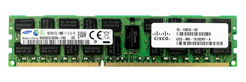Mémoire RAM 1x 16GB Samsung ECC REGISTERED DDR3 1600MHz PC3-12800 RDIMM | M393B2G70DB0-YK0