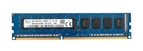 Mémoire RAM 1x 4GB Hynix ECC UNBUFFERED DDR3 1600MHz PC3-12800 UDIMM | HMT451U7AFR8C-PB