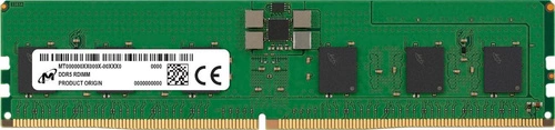 Mémoire RAM 1x 16 GB Micron ECC REGISTERED DDR5 1Rx8 4800MHz PC5-38400 RDIMM | MTC10F1084S1RC48BA1R