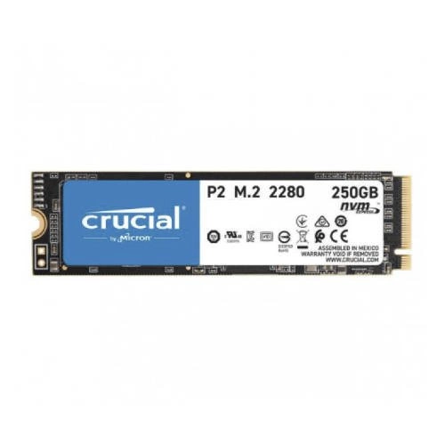 Disque dur SSD Crucial P2 250GB M.2 NVMe PCIe | CT250P2SSD8