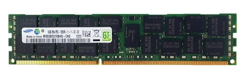 Mémoire RAM 1x 16GB Samsung ECC REGISTERED DDR3 2Rx4 1600MHz PC3-12800 RDIMM | M393B2G70BH0-CK0