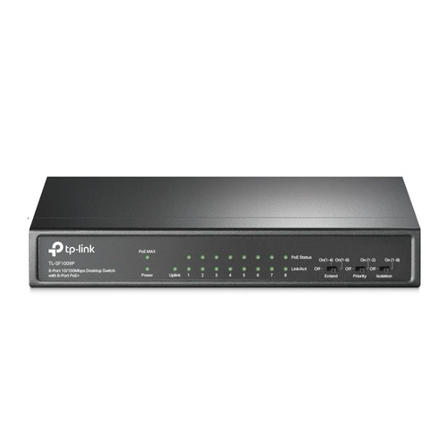 Commutateur TP-LINK TL-SF1009P 9x 100Mb 65 W PoE