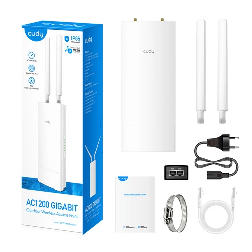 Point d'accès Cudy AP1300 OUTDOOR 2.4 GHz | 5 GHz 867 Mbps 802.11 a/b/g/n/ac