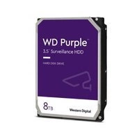 Disque dur Western Digital PURPLE 3.5'' HDD 8000GB 7200RPM SATA 6Gb/s 256MB | WD82PURZ