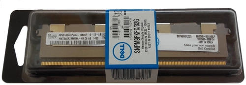 Mémoire RAM 1x 32GB DELL PowerEdge & Precision Workstation DDR3 1333MHz ECC LOAD REDUCED DIMM | SNPM9FKFC/32GB